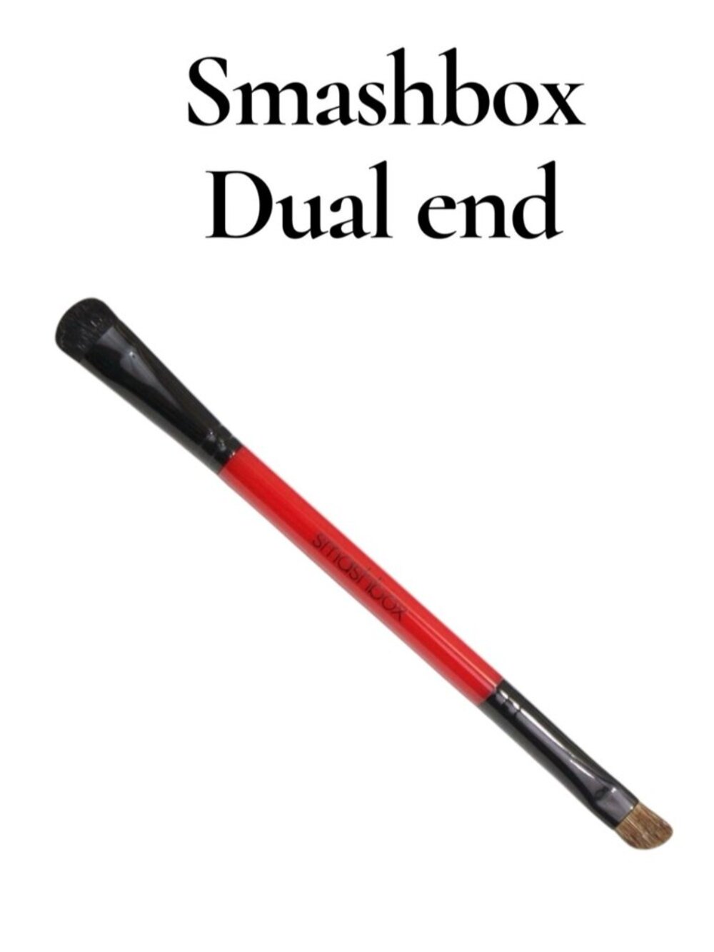 Smashbox Double Exposure Dual Ended Eyeshadow Brow Makeup Brush eyeliner sephora